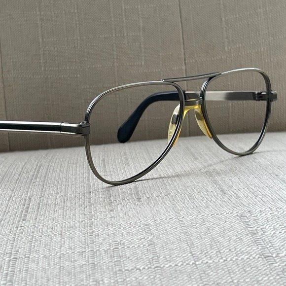 Universal Accessories - Vintage Universal Men Eyeglasses Frame 10 K.R.P.G Black Tone Glasses